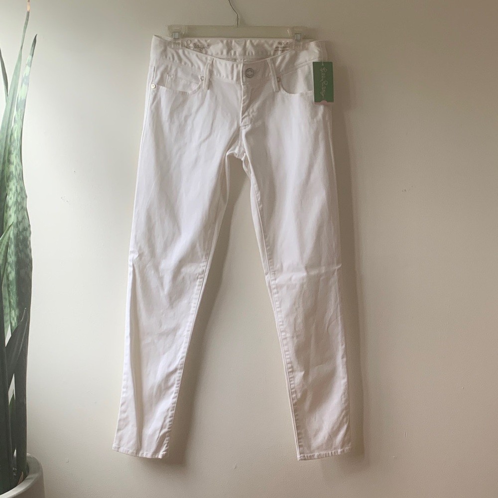 Lilly Pulitzer Worth Skinny jeans (NWT ) white jeans